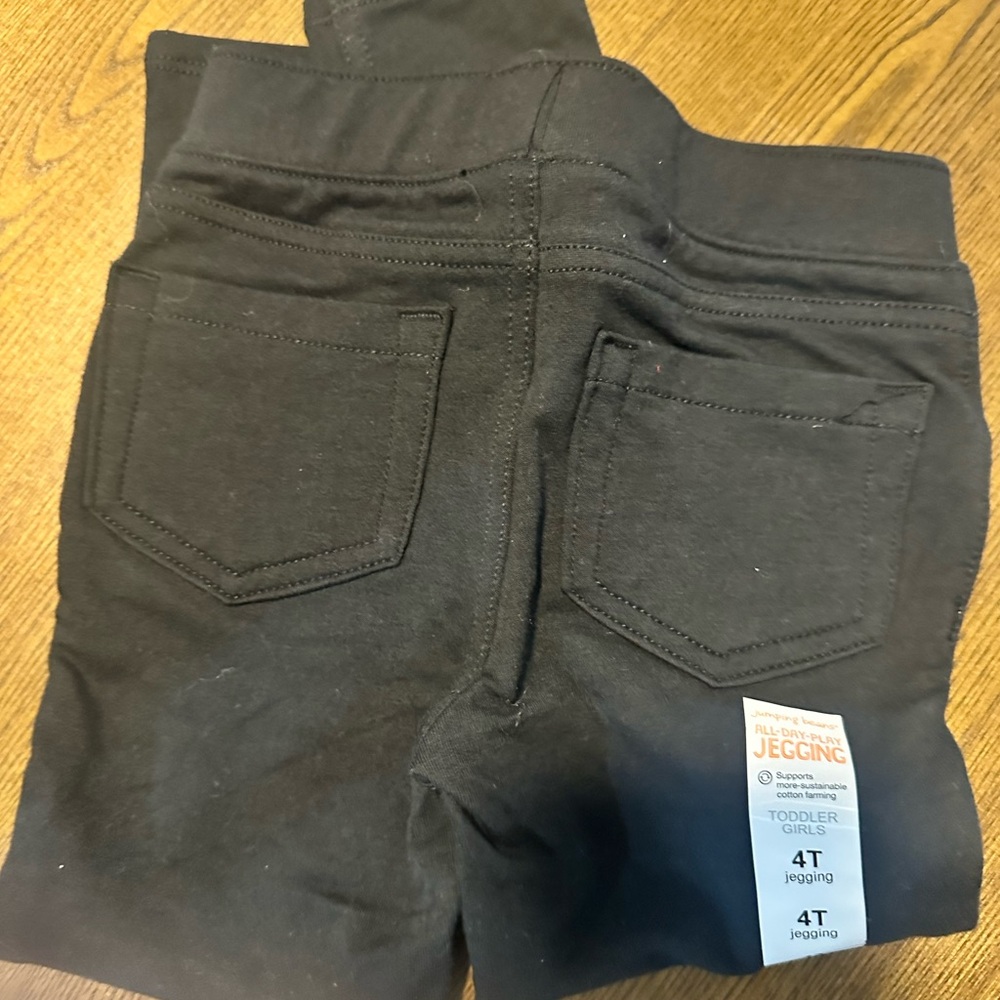 Kohl's Black Toddler Girls Jeggings